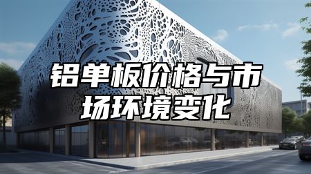 铝单板价格与市场环境变化