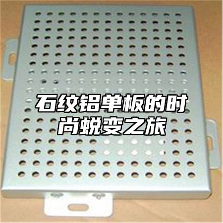 石纹铝单板的时尚蜕变之旅