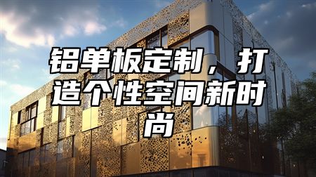 铝单板定制，打造个性空间新时尚
