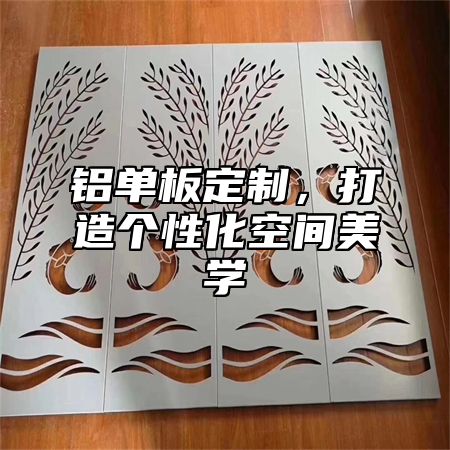 铝单板定制，打造个性化空间美学